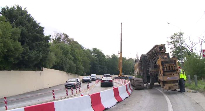 В районе Мамайского перевала Сочи начался ремонт дороги